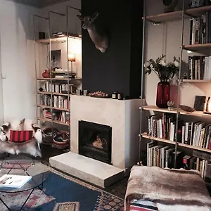 Stylé Dans Maison Bourgeoise , Bruxelles Belgique